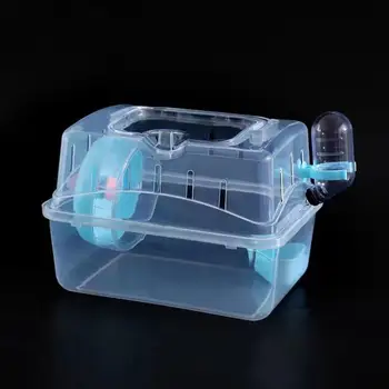 Hamster Transport Respirabil Hamster Caz De Călătorie Pentru Animale Mici Clar Transport Container