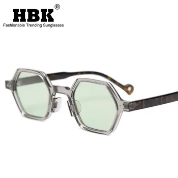 HBK TR Cadru ochelari de Soare Femei Top Calitate Polarizate TAC Obiectiv Glassese Bărbați Clasic Poligon Design de Brand de Ochelari de vedere Cu Caz