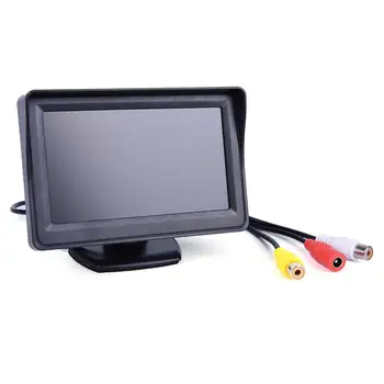 Hd Monitor Auto de 4.3-inch Ecran Tft Lcd Display Digital bidirecțional de Intrare Parasolar Monitor Pentru Camera Reverse