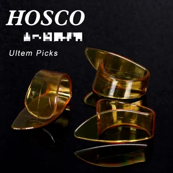 Hosco UL-TM Ultem Thumbpick cu 2 Dimensiuni Disponibile pentru Chitara Acustica Alege Degetul mare, Făcute în Japonia Plectrum Mediator