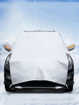 Iarna Stratul De Zăpadă Masina Acoperi Parbriz Parasolar Exterior Impermeabil Anti Gheață Îngheț Auto Protector Automobile Coperta Exterioară