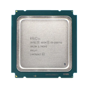 Intel Xeon E5-2697v2 E5 2697v2 E5 2697 v2 2.7 GHz Doisprezece-Core Douăzeci și patru Fire CPU Procesor 30M 130W LGA 2011
