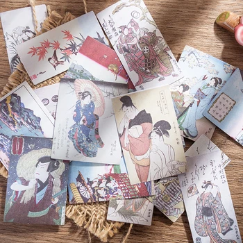 Japonia Showa Stil Pătrat De Călătorie Glonț Junk Jurnalul Autocolante Scrapbooking Ambarcațiuni Jurnal Album Decorative
