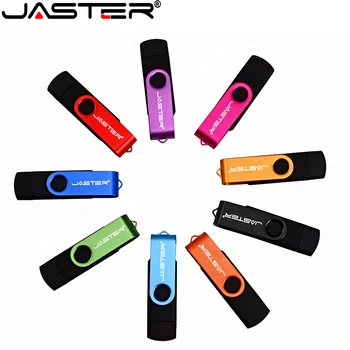 JASTER OTG 2.0 USB Flash Disk-uri de 64 GB negru Pen Drive 32GB afacerilor Comerciale Stick USB 16GB 8GB 4GB Personaliza Memory Stick
