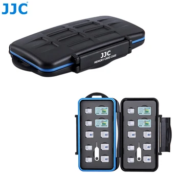 JJC 20 Sloturi SIM Card Caz cu SIM Instrumente Impermeabil Hard Shell Micro/Nano SIM Card Suport Cutie de Depozitare pentru Android/iOS Telefoane
