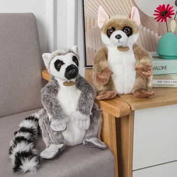 Kawaii Simulare Lemur Păpușă Jucărie de Pluș Animale de Pluș Jucarii pentru Copii Copil Jucărie Fata Cadouri de Craciun Jucarii pentru Copii Decor Acasă