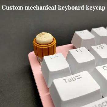 Kawaii Tastelor Caps Creative Stereo Personalizate Gamer Tastatură Mecanică Artizan ESC Cherry Profil Taste Birou de Decompresie Gadget