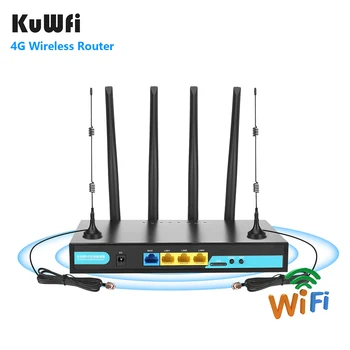 KuWFi Router 300Mbps Industriale Router 4G CAT4 CPE Router Extender Wifi Puternic Semnal de Sprijin 32Wifi Utilizatorii Cu Slot pentru Card Sim