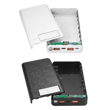 L43D DIY 8x18650 Baterie Power Bank Cazul Cutie de Depozitare QC 3.0 pentru Telefon Mobil, Tableta
