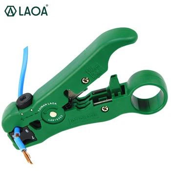 LAOA Coaxial de Separare Instrumente de Plat sau Rotund Sârmă Coaxial Universal Cable Stripper Tăietor de Fir Dezizolat pentru Rețea