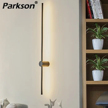 LED-uri moderne Zid Lung de iluminat Reglabil Culoar Camera de zi Pentru Acasă Decorare Dormitor Benzi cu LED-uri Tranșee de Perete Lampă de Iluminat