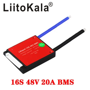 LiitoKala 16 48V 20A Impermeabil BMS Lifepo4 Baterie 3.2 V 18650 32700 baterie protejat bateria cu litiu