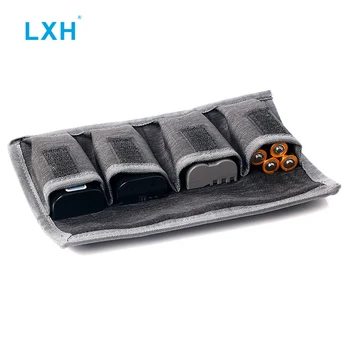 LXH Bateriei în condiții de Siguranță Sac Sac de Nailon Baterie Husă de Protecție Pentru Canon LP-E6 LP-E8 Sony NP-FW50 EN-EL14 EN-EL15 baterie AA