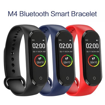 M4 Inteligent Brățară Fitness Tracker Ceas Sport Band 4 Heart Rate Monitor de Presiune sanguina Sănătate Bratara Pentru XiaoMi IOS Telefon