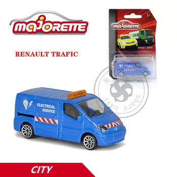 Majorette 1/64 ORAȘ Serie RENAULT TRAFIC Auto Fierbinte Pop pentru Copii Jucarii pentru Autovehicule turnat sub presiune, Metal Model MJ212057500