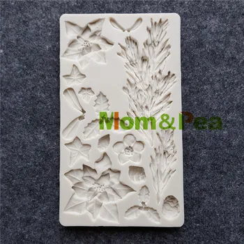 Mama&Mazare MPB0036 Flori în Formă de Mucegai Silicon Decorare Tort Fondant Tort 3D Mucegai de Calitate Alimentară