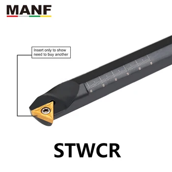 MANF Strung CNC Instrumente de 12mm S12M-STWCR11 Plictisitor Bar Toolholders Interne de Cotitură Freze Metal Strung Freze Pentru TCMT Insertii