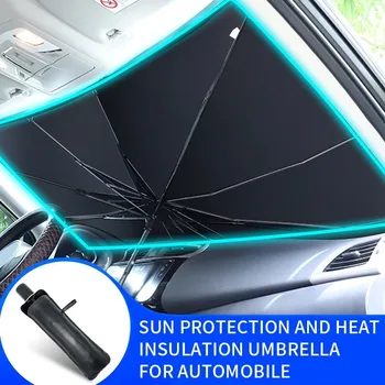 Masina Fereastră Parasolare Parbriz parasolar Umbrela Vehicul UV Acoperire de Izolare Termică Față de Interne de Protecție Masini Accesorii