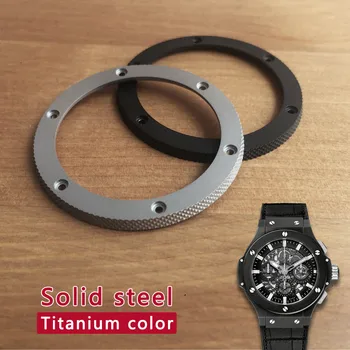 Mat oțel ceas bezel insertii pentru HUB Hublot Big Bang 44mm automată om viziona piese de instrumente