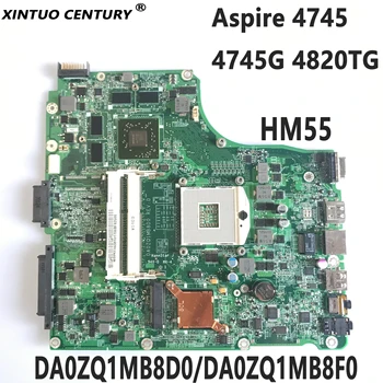 MBPVL06001 PC Placa de baza pentru Acer Aspire 4745 4745G 4820TG Laptop Placa de baza DA0ZQ1MB8D0 DA0ZQ1MB8F0 HM55 DDR3 100% Testat