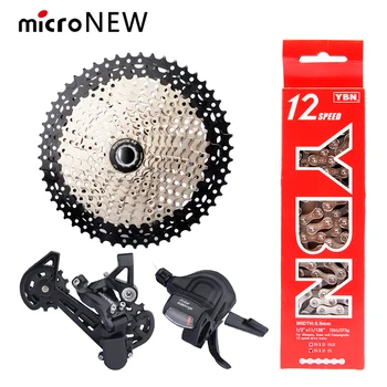 microNEW 1x12 Viteză Schimbătorul Spate Mountain Bike 12S Schimbator Maneta Cu Schimbare prin Cablu Pentru MTB 12V Saboți