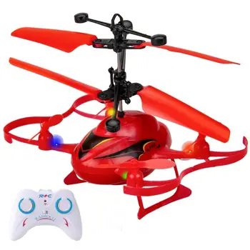 Mini Drona Inducție Suspensie Patru Axe Elicopter RC Avion Jucarii Cadou Perfect Pentru Copii de Zbor Avioane de Jucărie #20