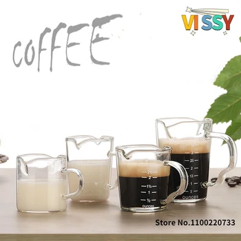 Mini Pahar de Lapte Ceașcă Frișcă Ulcior Multi-Funcțional Condimente Vas Mic de Sticlă Cafea cu Lapte Ulcior Sos de Otet cu Maner