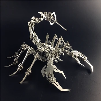 MMZ MODEL SteelWarcraft 3D metal puzzlel Scorpion KING animal de Asamblare metalice Model kit DIY 3D cu Laser Tăiat Model de puzzle Desktop