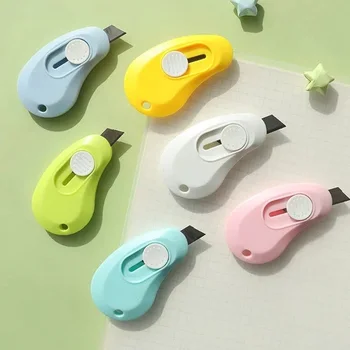 Moda Bomboane de Culoare Drăguț 60mm Mini Mango Cuțit de Utilitate Breloc Portabil Cutie de scrisori Școală de Aprovizionare de Birou Papetărie Cadou