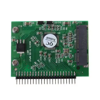 MSATA SSD Hard Disk la 44 Pin IDE Convertor Adaptor 2.5 Inch HDD IDE pentru Laptop