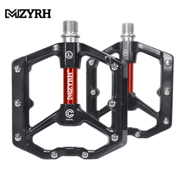 MZYRH MZ-930 Reflectorizante Pedale Biciclete Pedale anti-Alunecare Pedale MTB din Aliaj de Aluminiu Plat Aplicabile rezistent la apa Accesorii pentru Biciclete
