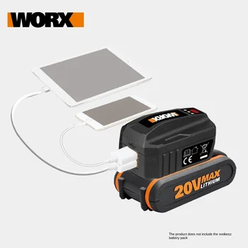 new sosire WORX 20V incarcator usb banca conector de 20V baterie WA4009 a se POTRIVI toate worx 20V baterie ca pic de show