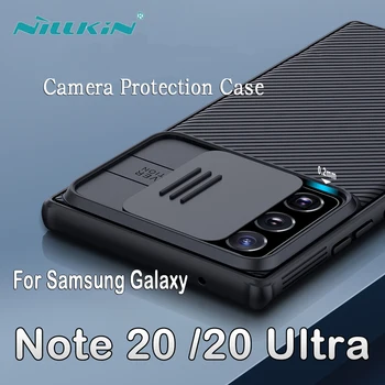 NILLKIN Camera Protector Caz pentru Samsung galaxy Nota 20, Ultra 5G caz Greu Înapoi CamShield cazuri coque pentru Samsung Nota 20 acoperi