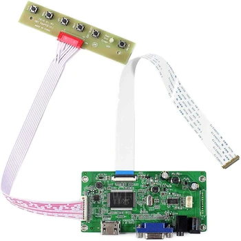 Noi EDP Control Board Monitor Kit pentru B156XW04 V. 7 V7 V. 8 V8 HDMI+VGA LCD Ecran cu LED-uri Controler de Bord Driver