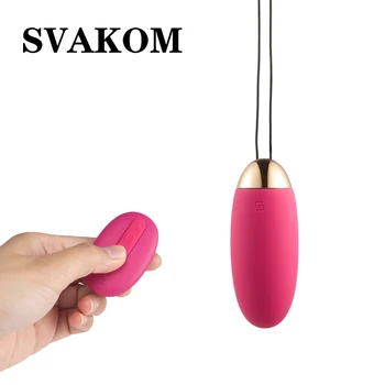 NOI Feminin jucarii sexuale masturbari dispozitiv SVAKOM Ava distractiv sărituri ou de încărcare de conversie de frecvență de control de la distanță consumabile pentru adulți