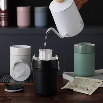 Nordic portabil ceașcă de cafea de însoțire ceașcă de simplu masculin și feminin cana de apa student ceramice la îndemână cupa Paie cupa