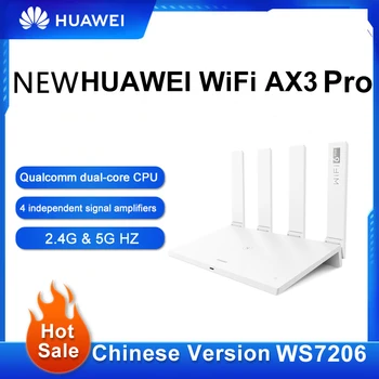 Nou, Original, Versiunea Chineză Huawei AX3 Pro WS7206 Router Wireless Qualcomm dual-core De 2.4 G & 5G HZ Router WiFi