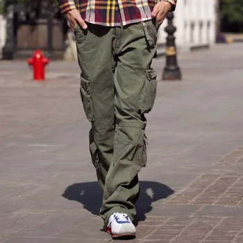 Nou Stil De Bumbac Pantaloni De Marfă Militare Tactice Direct Pantaloni Casual Pantaloni De Camuflaj