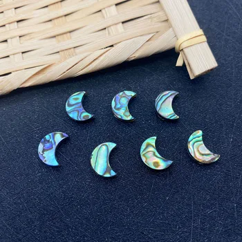Noua Zeelandă Abalone Shell Margele Luna Perforate Rafinat Pandantiv Doamnelor DIY Face Cercei Accesorii Colier en-Gros