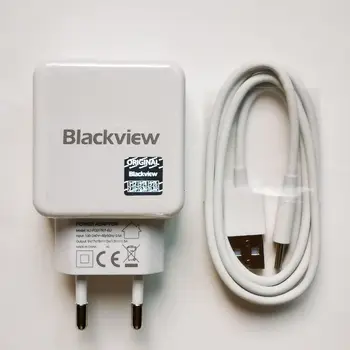 Original Nou Blackview BV9500 BV9000 BV9600 BV9700 BV9800 PRO Adaptor Încărcător de Călătorie UE Adaptor Priza +de Tip C tip c Cablu USB