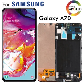Original Pentru Samsung Galaxy A70 Display LCD A705F Ecran Tactil Digitizer Pentru Samsung A705 A70 2019 Ecran de Piese de schimb