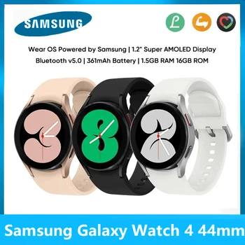Original Samsung Galaxy Watch Bluetooth 4 SM-R860 44mm NFC Display AMOLED de Măsurare a Tensiunii Arteriale R870 44mm Smartwatch GT3