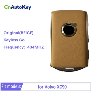 Original Smart Key Remte de Control pentru Volvo XC90 434 MHz (BEJ) Keyless Go CN050003