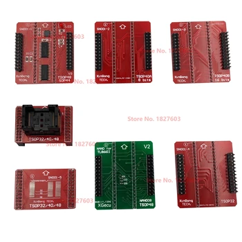 Original SN001+NAND Adaptoare TSOP32 TSOP40 SOP44 TSOP48 ZIF kit adaptor doar pentru MiniPro TL866II PLUS TL866A TL866CS Programator