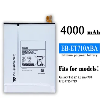 Original Tableta EB-BT710ABA EB-BT710ABE baterie Pentru SAMSUNG Galaxy Tab S2 8.0 SM-T710 T713 T715/C/Y T719C T713N 4000mAh