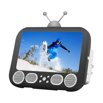 P82F TV, Telefon Lupă de Ecran 14de 3D de Înaltă Defination Ecran de Telefon Mobil Amplificator Anti-Reflexie Suport pentru Filme Videoclipuri