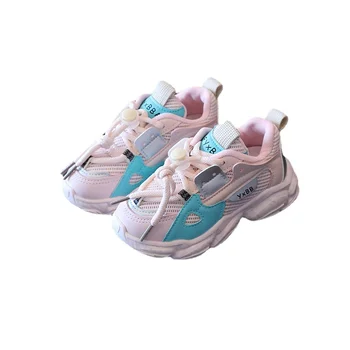 Pantofi pentru copii Baieti Fete Pantofi Sport Adidasi Casual de Primavara Copilul Rularea Pantofi Respirabil Fund Moale SHZ001