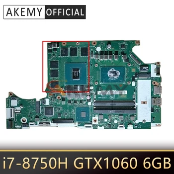 Pentru ACER Predator Helios PH317-52 PH315-5 A717-72G laptop placa de baza DH53F LA-F991P CPU i7 8750H GTX1060 6GB GPU Placa de baza