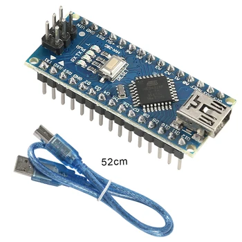 Pentru Arduino Nano Mini USB Cu Bootloader Compatibil Nano 3.0 Controler V3.0 CH340 USB Driver 16Mhz ATMEGA328P