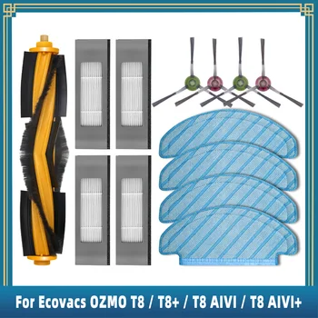 Pentru Ecovacs Deeboot OZMO T8 / T8+ / T8 AIVI / T8 AIVI+ Plus Piese de Schimb, Accesorii Principal Perie Laterală Filtru Hepa Mop Cârpă Sac de Praf